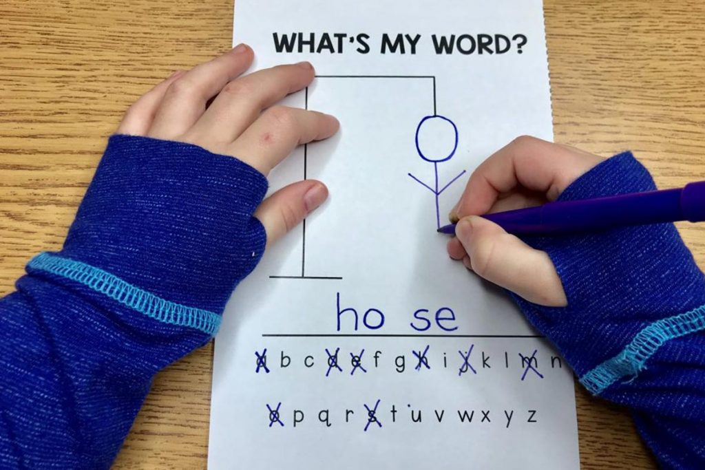 Hoat Dong Word Work Day Tieng Anh Cho Tre Em What Is My Word