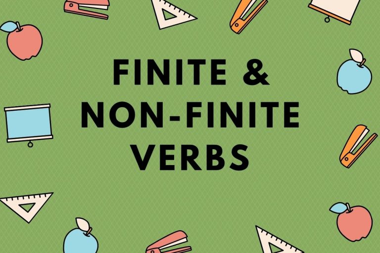 finite and non-finite verbs
