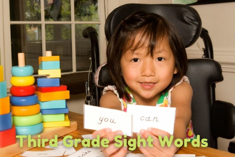 Sight words tiếng Anh cho trẻ em lớp 3