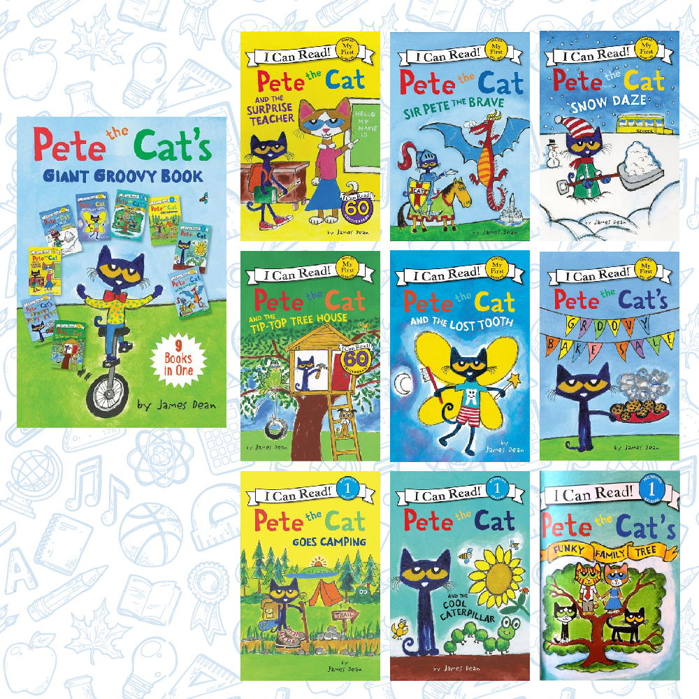Series Pete The Cat I Can Read - Giant Groovy Books-09