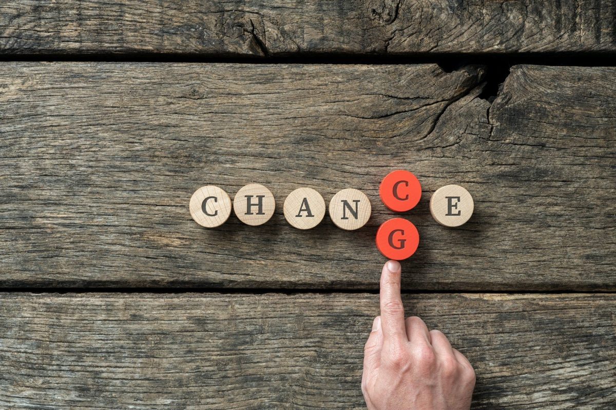 Changing the word Chance into Change